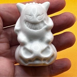 Gengar pokemon halloween gemstone howlite metaphysical